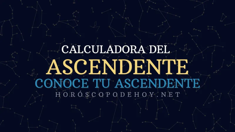 Calculadora del Ascendente